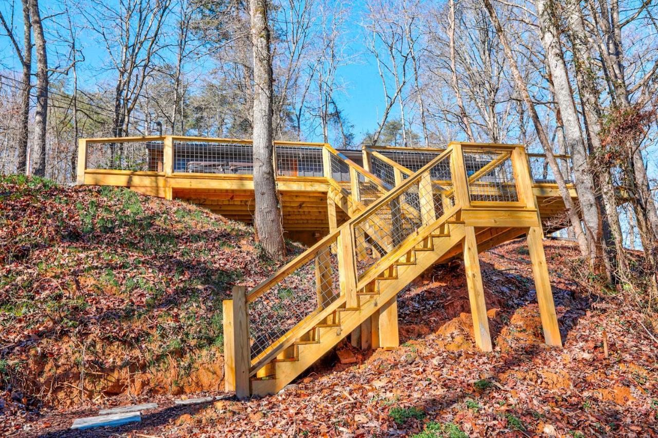 The Cottage At Camp Toccoa Blue Ridge Exteriér fotografie